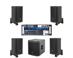 Акустична система 4 колонки JBL PRX908 із сабвуфером + мікшер Акустична система 4 колонки JBL PRX908 із сабвуфером + мікшер
